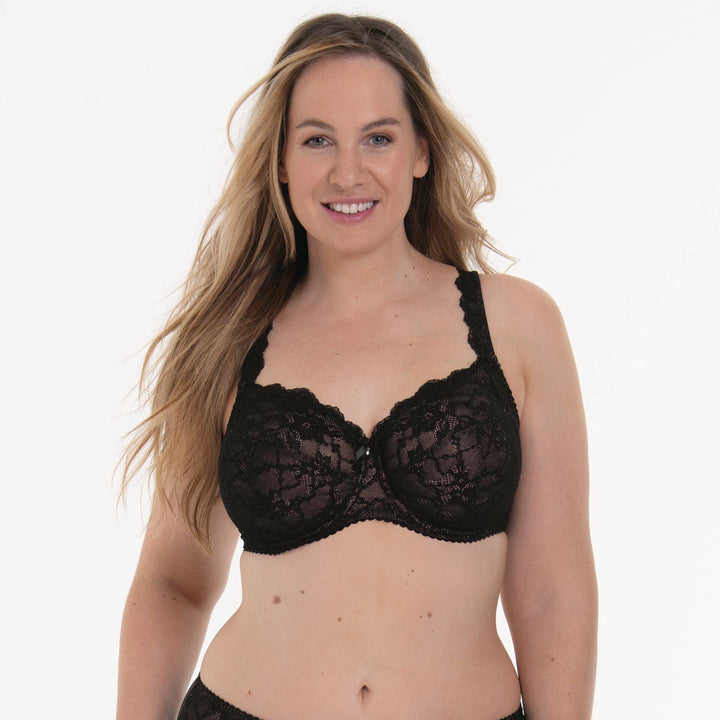 Rosa Faia - Soutien-gorge à armatures Bobette Bonnets emboîtants Noir Soutien-gorge emboitant Rosa Faia