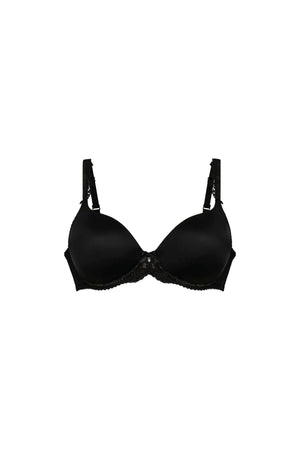 Rosa Faia - Bobette Wired Bra With Padded Cups Black