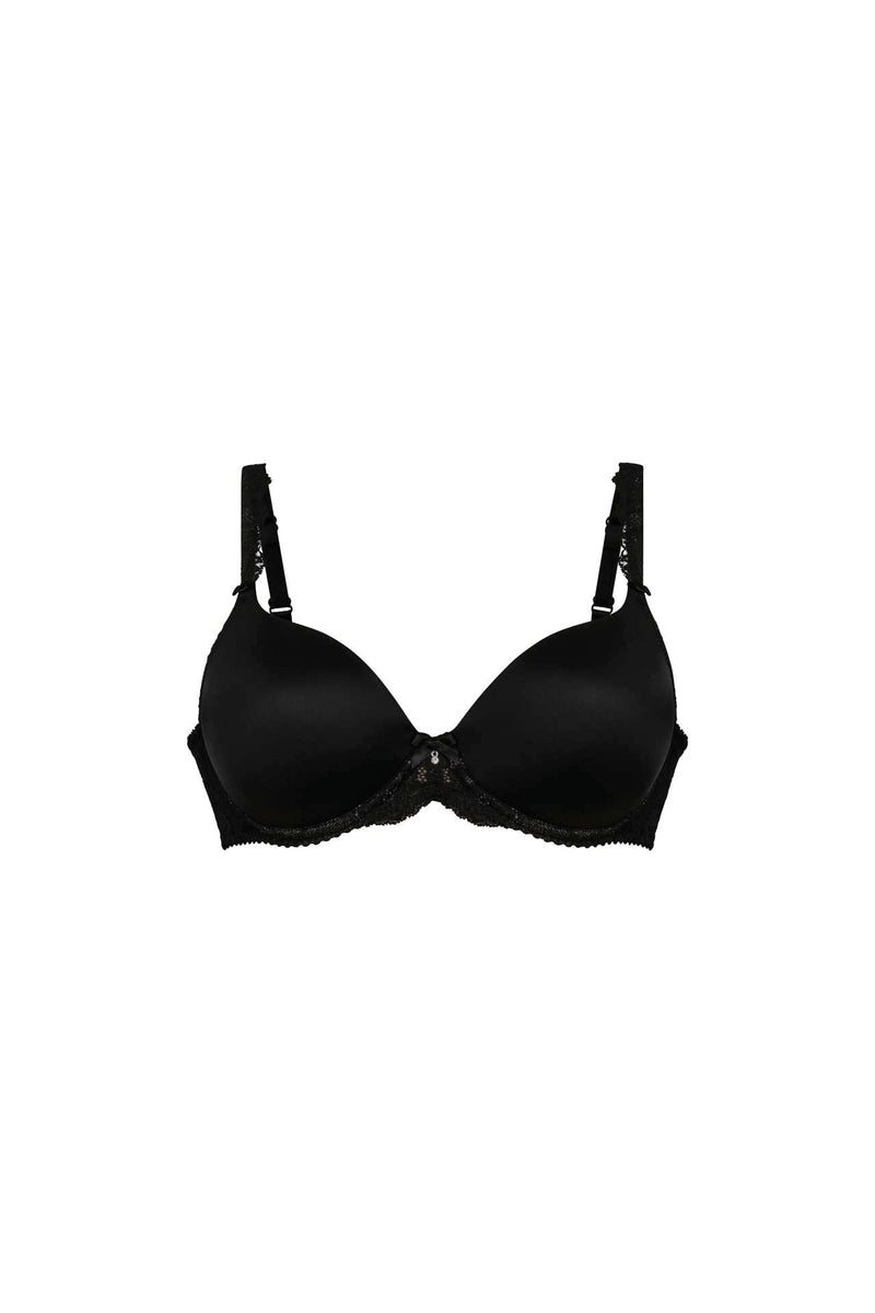 Rosa Faia - Bobette Wired Bra With Padded Cups Black