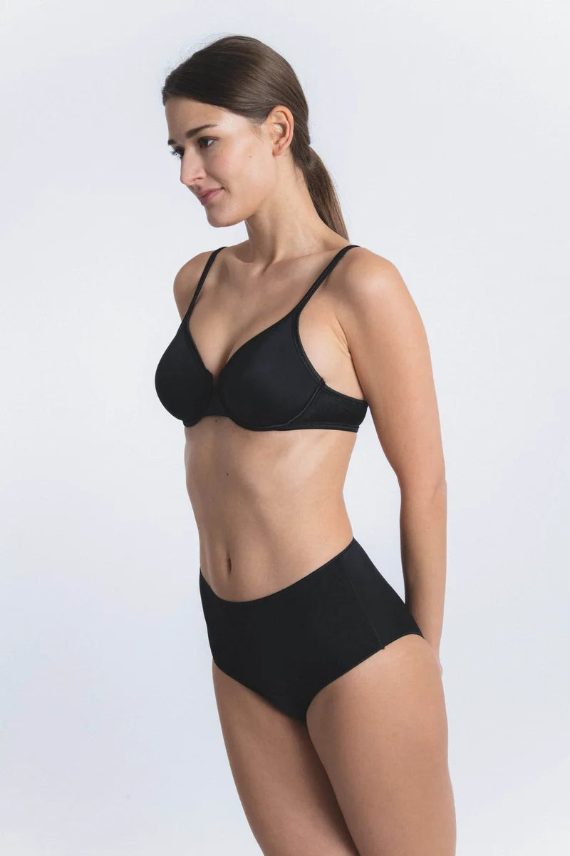 Lejaby - Les Invisibles High Briefs Black