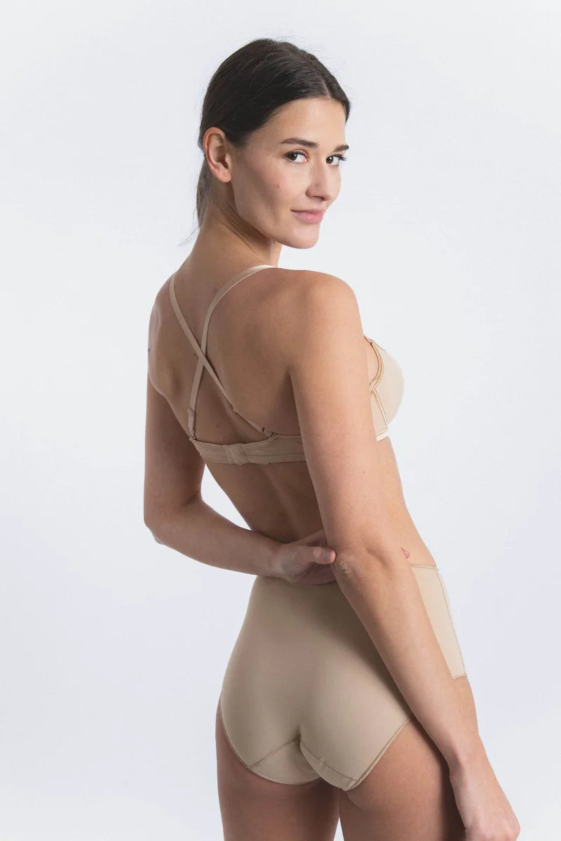 Lejaby - Nuage Pur Demi-Cup Bra With Removable Straps Power Skin