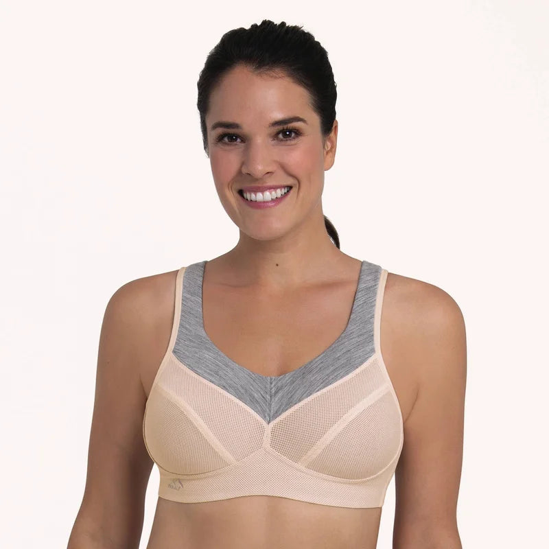 Anita Active - Panalp Wool Sports Bra Smart Rose/Melange