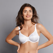 Rosa Faia Grazia Underwired Bra Molded Cups - White Full Cup Bra Rosa Faia 