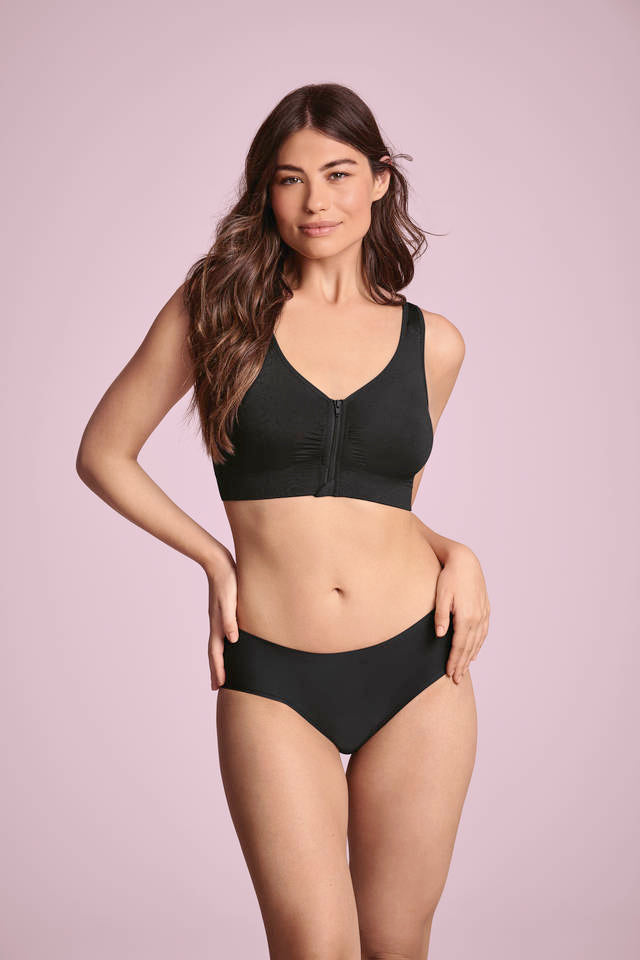 Anita Care - Lynn Front Closure Post Mastectomy Bra Moulded Black