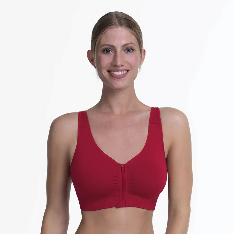 Anita Care - Lynn Post Mastectomy Moulded Front Closure Bra Red