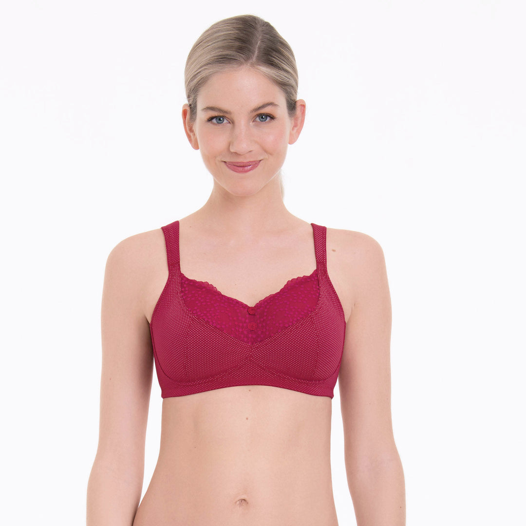 Anita Care - Orely Post Mastectomy Bra Cherry Red