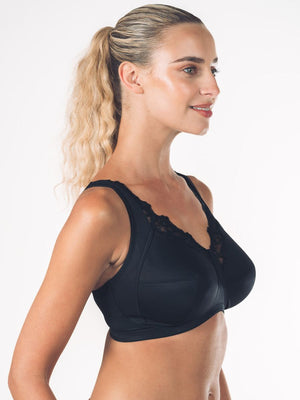 Royce - Robyn Full Cup Non-Padded Bra Black
