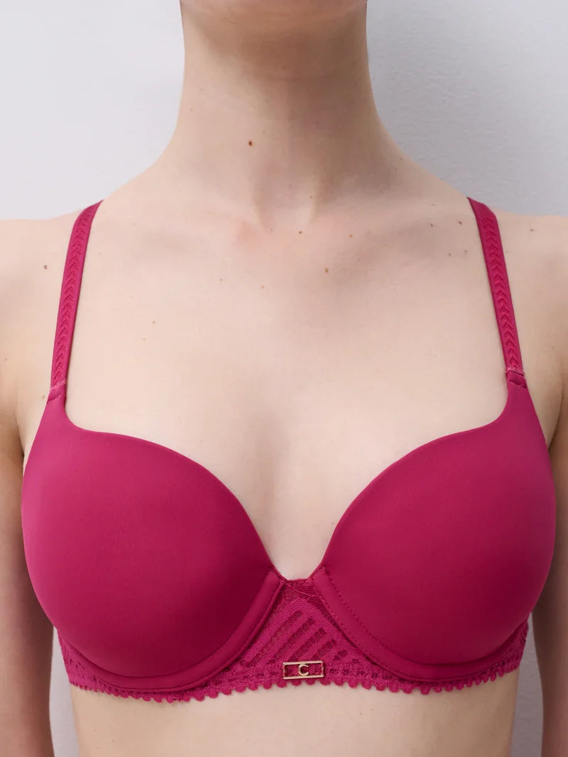 Chantelle - Origins Plunge Spacer Bra Wild Strawberry
