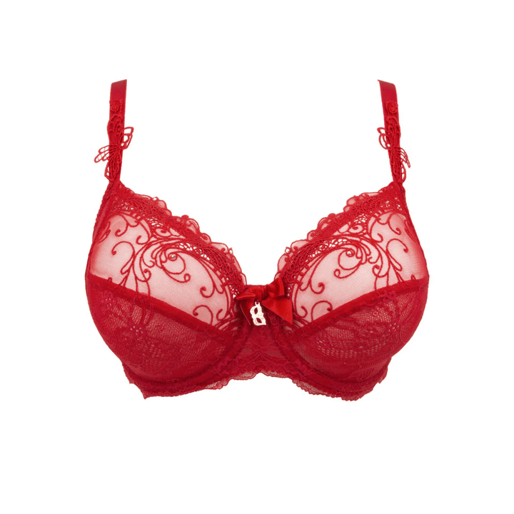 Lise Charmel - Soir De Venise 3 Parts Full Cup Bra Rouge Venise