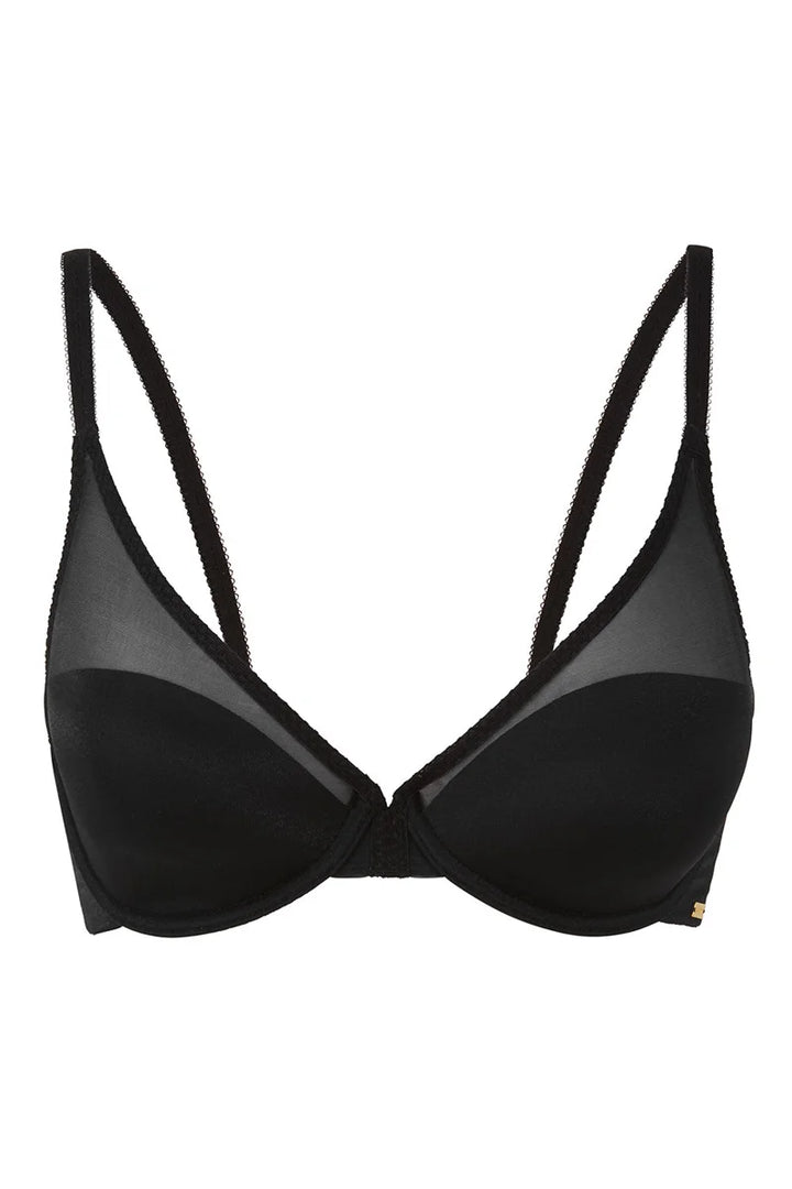 Gossard - Glossies High Apex Light Padded Bra Black
