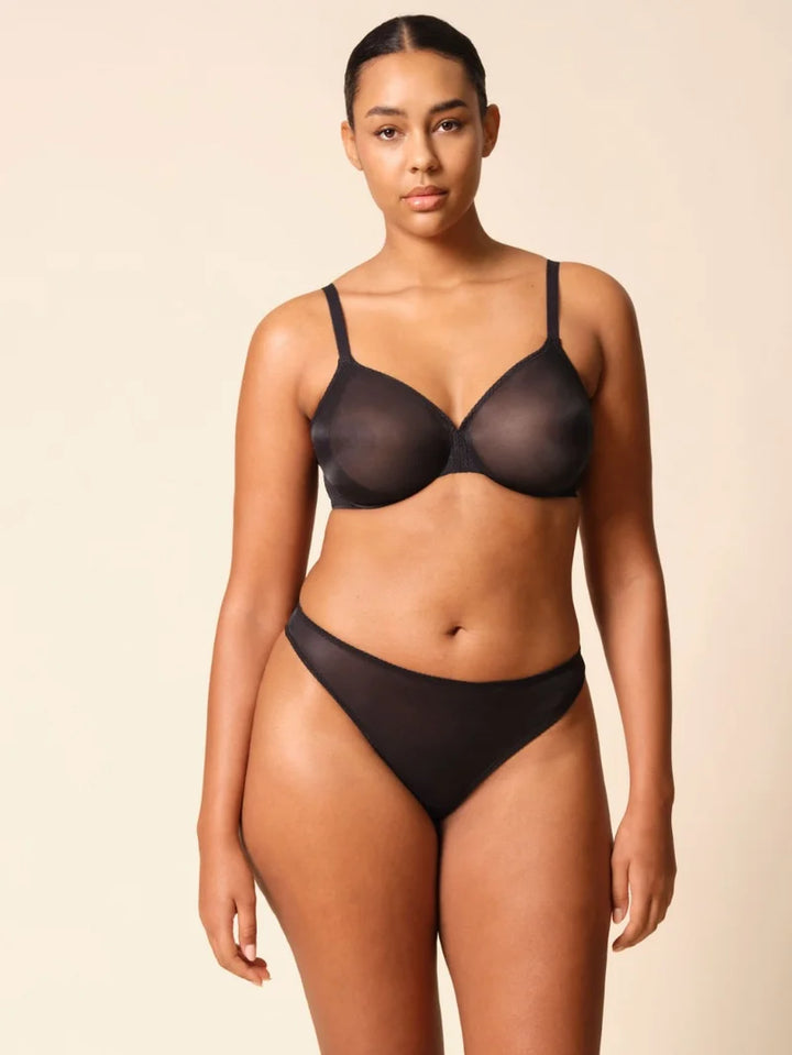 Gossard - Glossies Sheer Moulded Bra Black