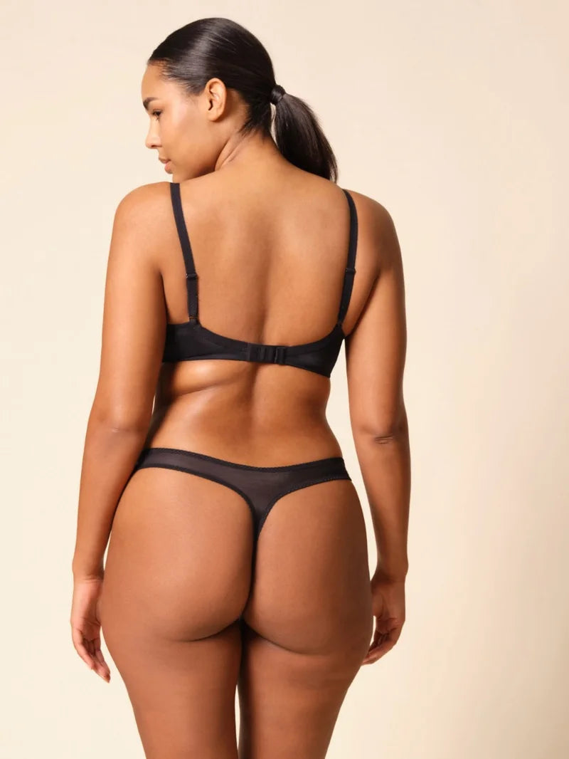 Gossard - Glossies Sheer Moulded Bra Black