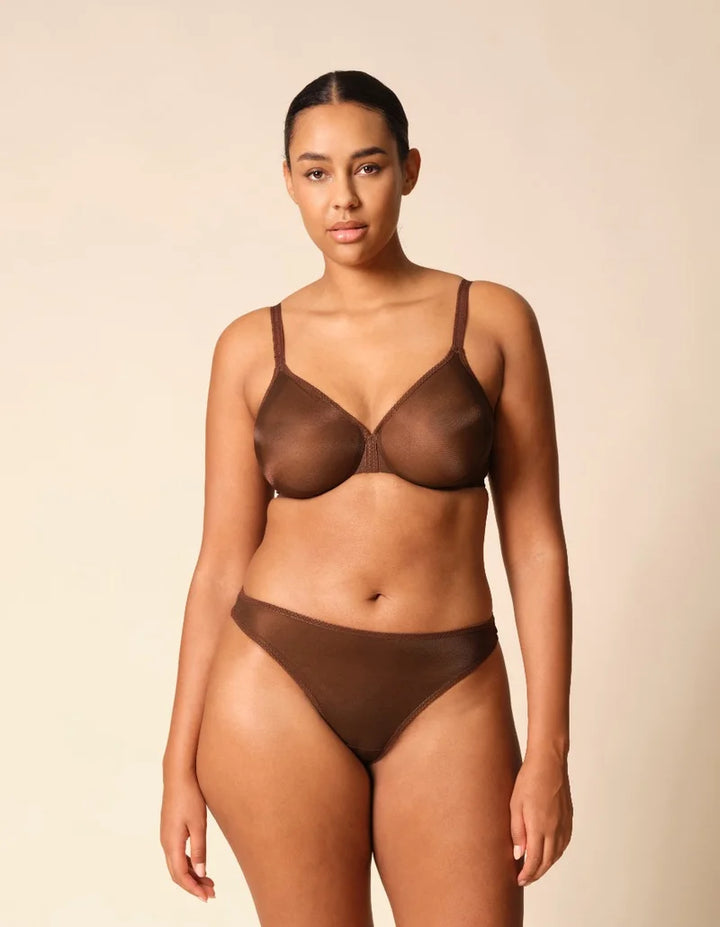 Gossard - Glossies Thong Rich Brown