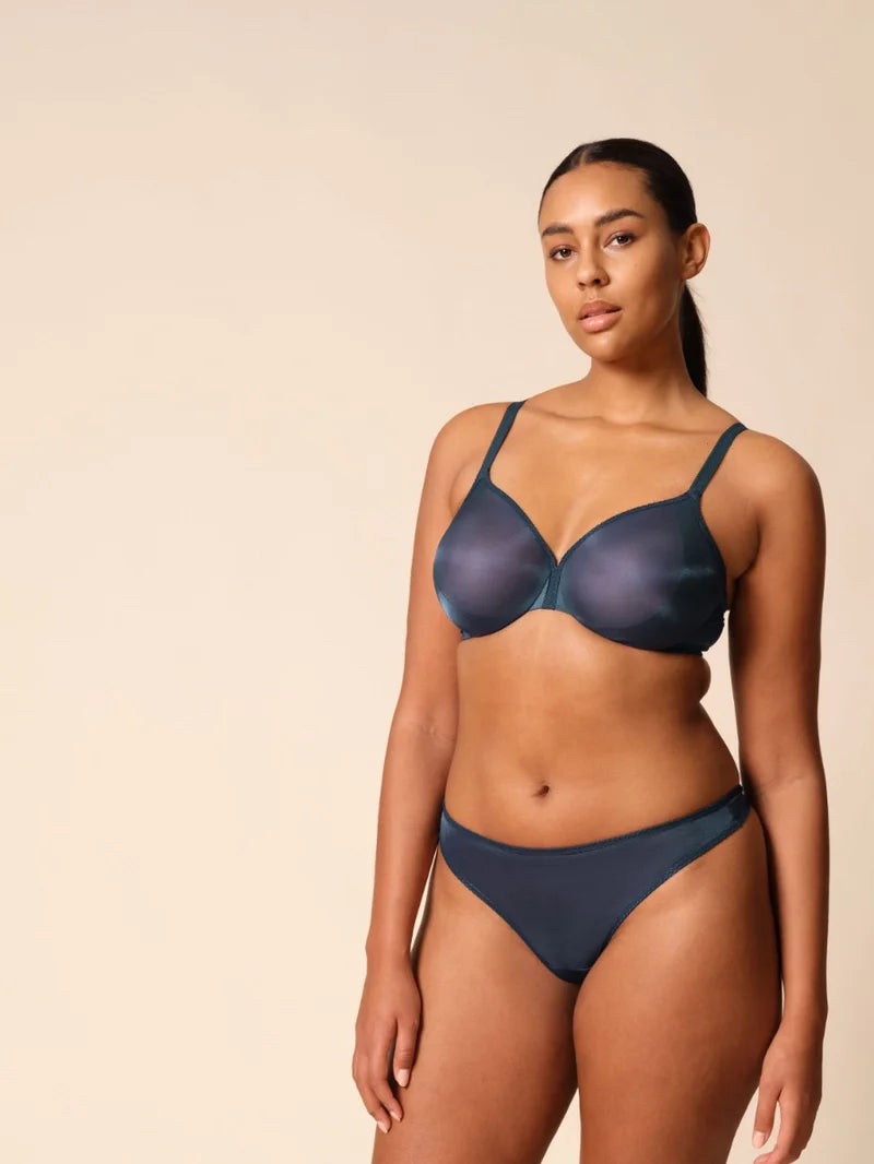 Gossard - Glossies Thong Shadow Blue