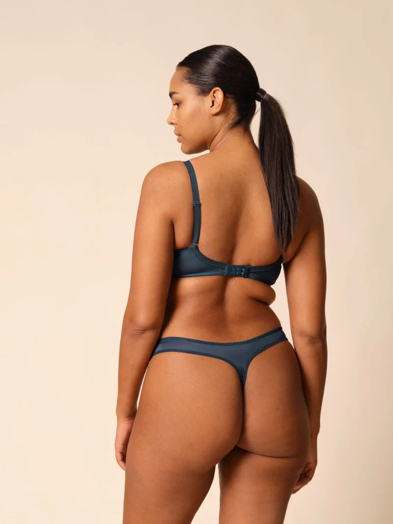 Gossard - Glossies Thong Shadow Blue