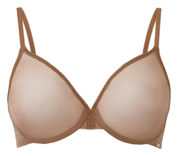 Gossard - 光面透明模製胸罩青銅色