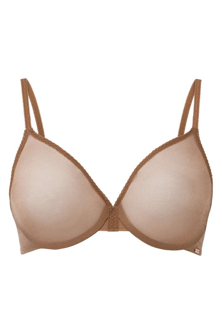 Gossard - Glossies Sheer Moulded Bra Bronze
