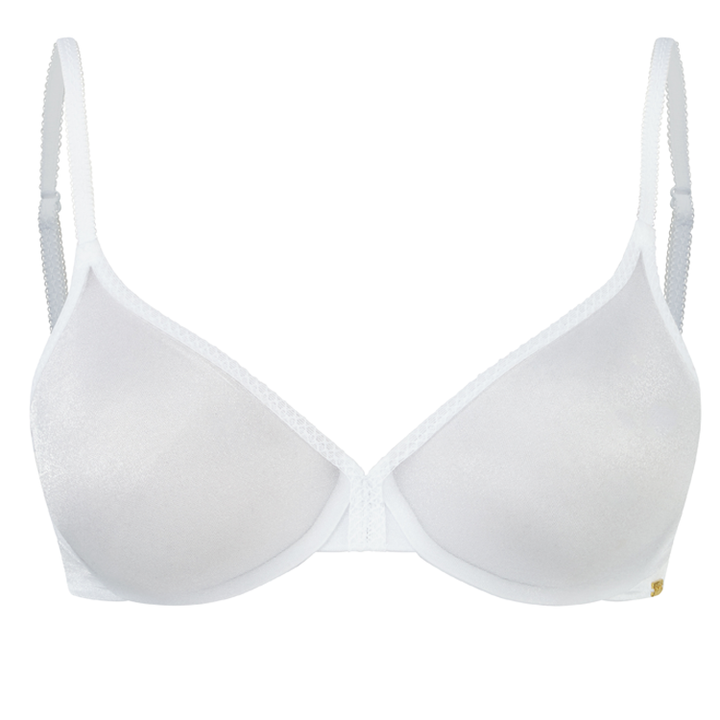 Gossard - 光面透明模製胸罩白色