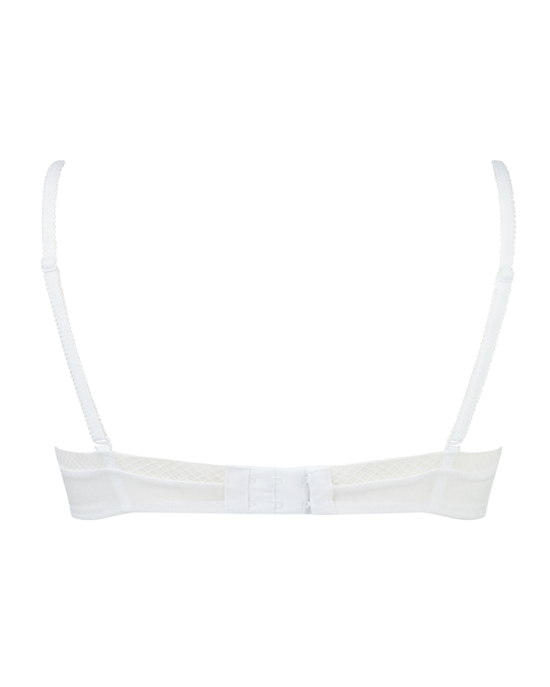 Gossard - 光面透明模製胸罩白色