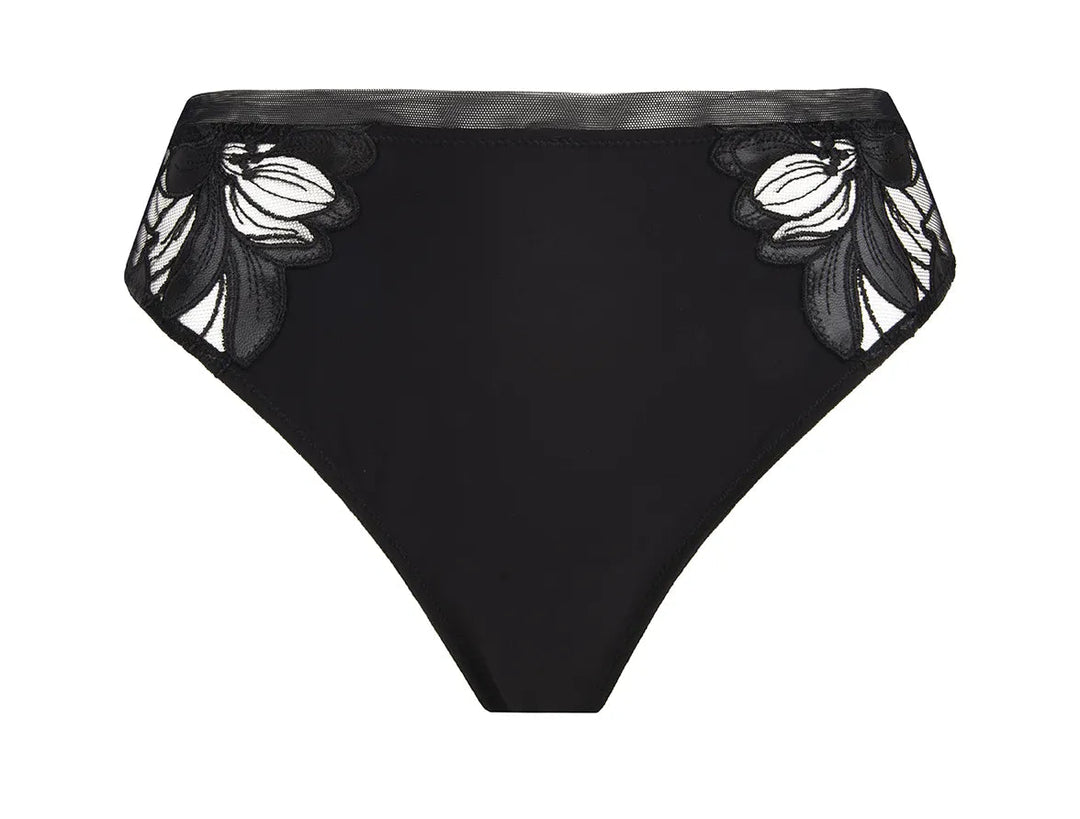 Lise Charmel - Glamour Couture Thong Noir Thong Lise Charmel 