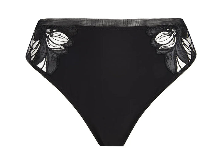 Lise Charmel - Glamour Couture Thong Noir Thong Lise Charmel 