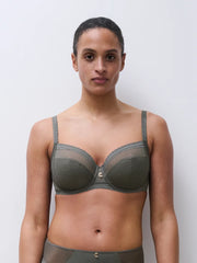 Chantelle - Romance Covering Underwired Bra Vert Argile