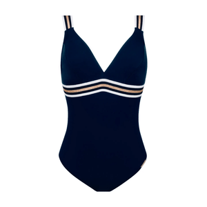 Lise Charmel Swimwear - Energie Nautique Non Wire Swimsuit Encre Nautique