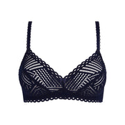 Antigel By Lise Charmel - Tressage Graphic Non-Wired Triangle Bra Tressage Marine