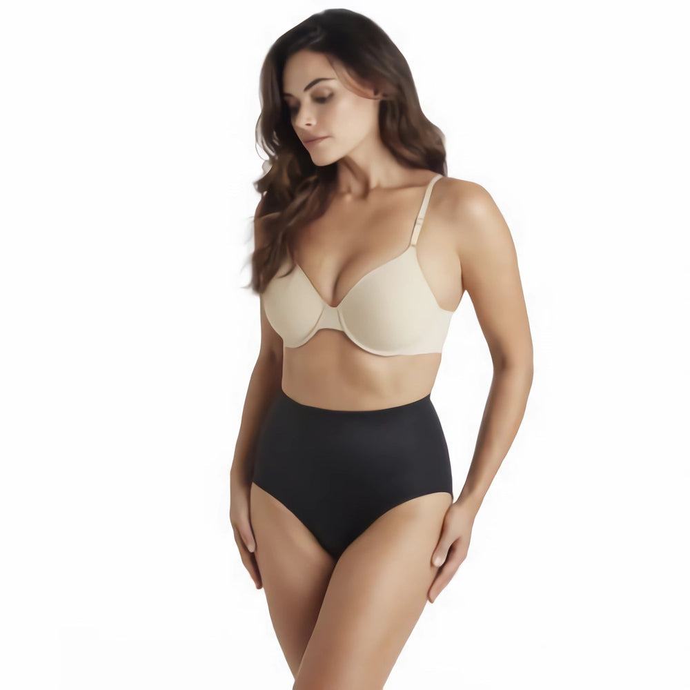 Naomi & Nicole Shapewear - Adjust To You Waistline Brief Black Shapewear High Brief Naomi & Nicole Shapewear 