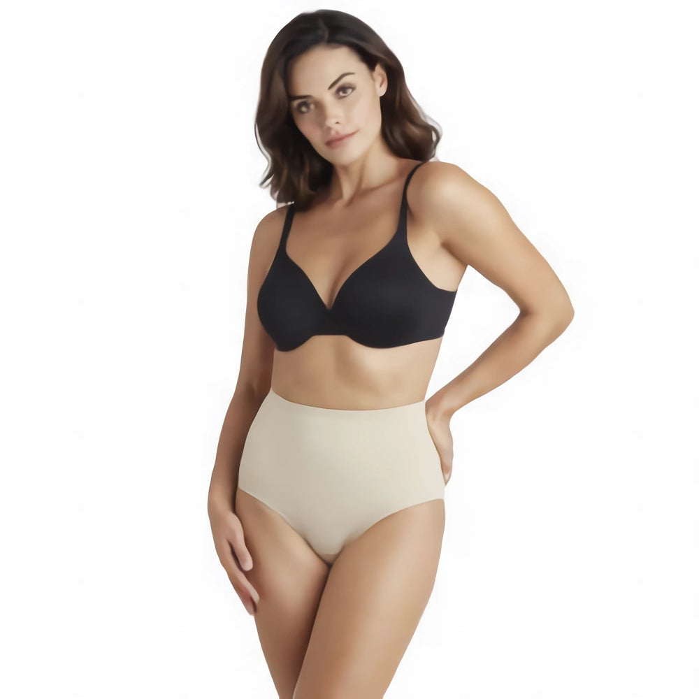 Naomi & Nicole Shapewear - Adjust To You Waistline Bike Pant Warm Beige