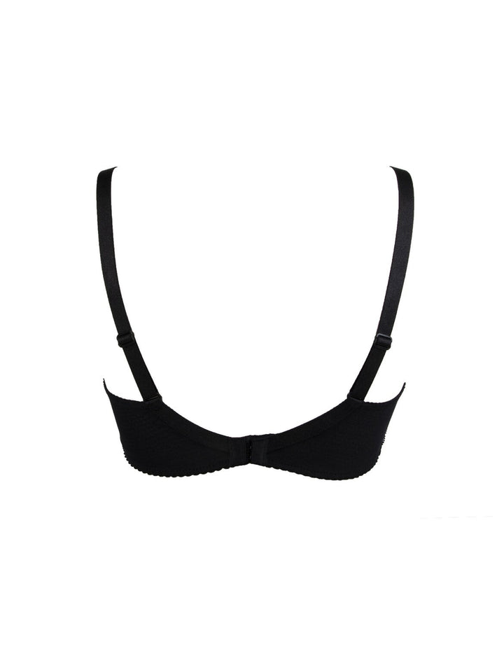 Lise Charmel - Sublime En Dentelle Soutien-Gorge 3 Pièces Bonnet Noir Lise Charmel