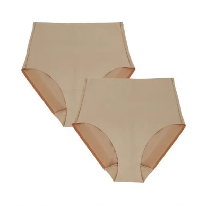 Naomi & Nicole Shapewear - 2-Pack Light Shaping Briefs Warm Beige