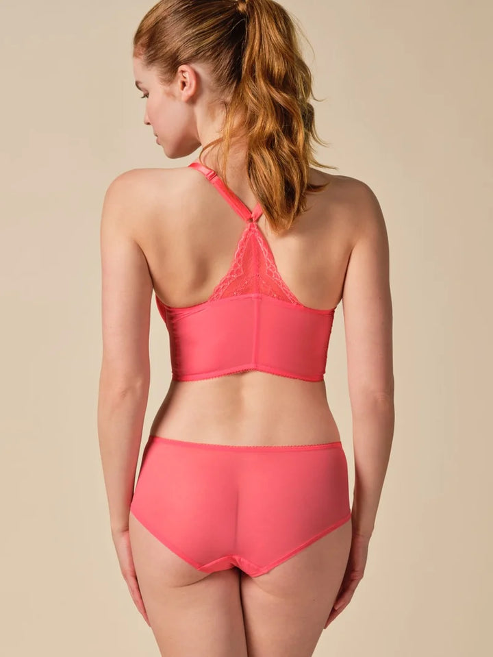 Gossard - Superboost Lace Deep V Bralette Sugar Coral