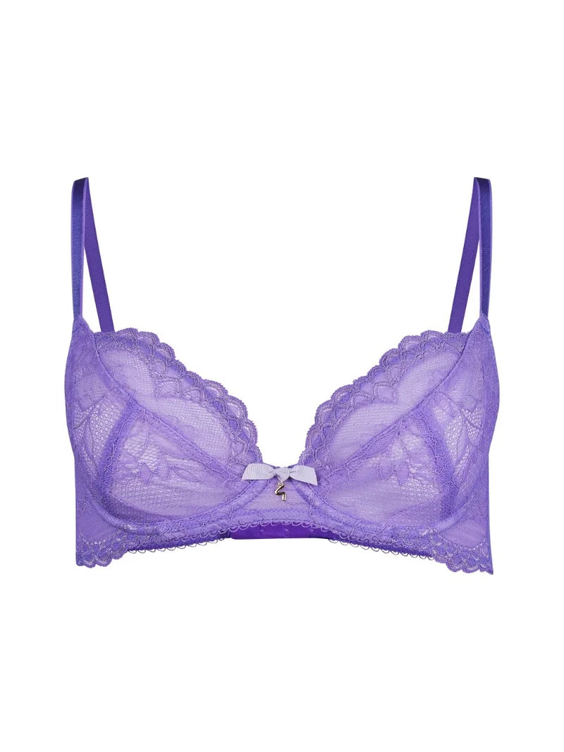 Gossard - Superboost Lace Non-Padded Plunge Bra Purple Hebe
