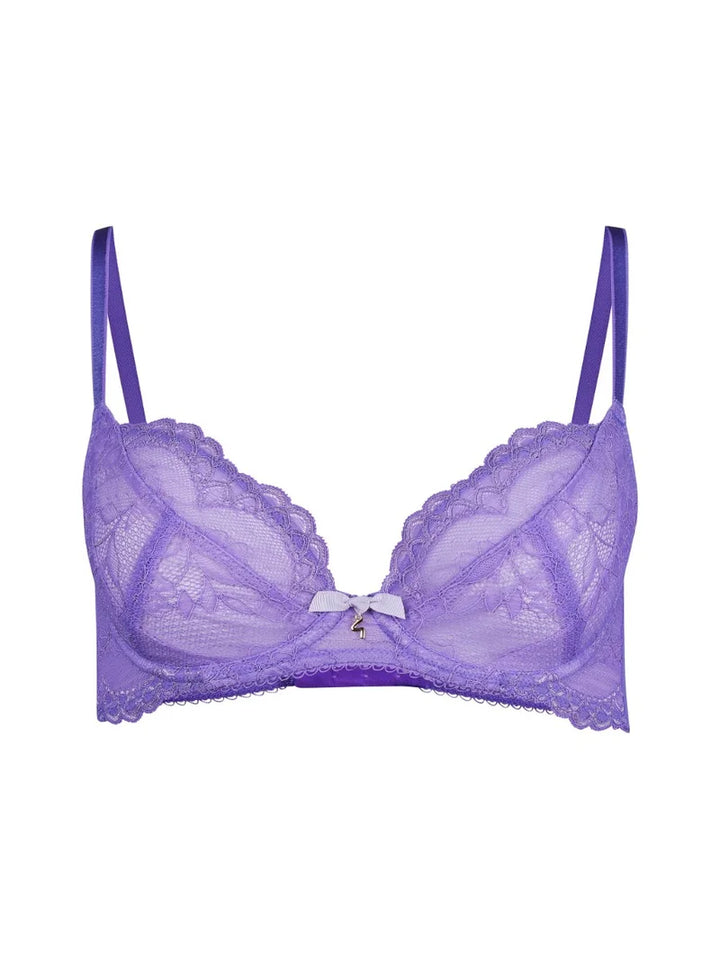 Gossard - Superboost Lace Non-Padded Plunge Bra Purple Hebe