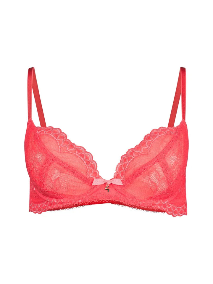 Gossard - Superboost Lace Non-Padded Plunge Bra Sugar Coral
