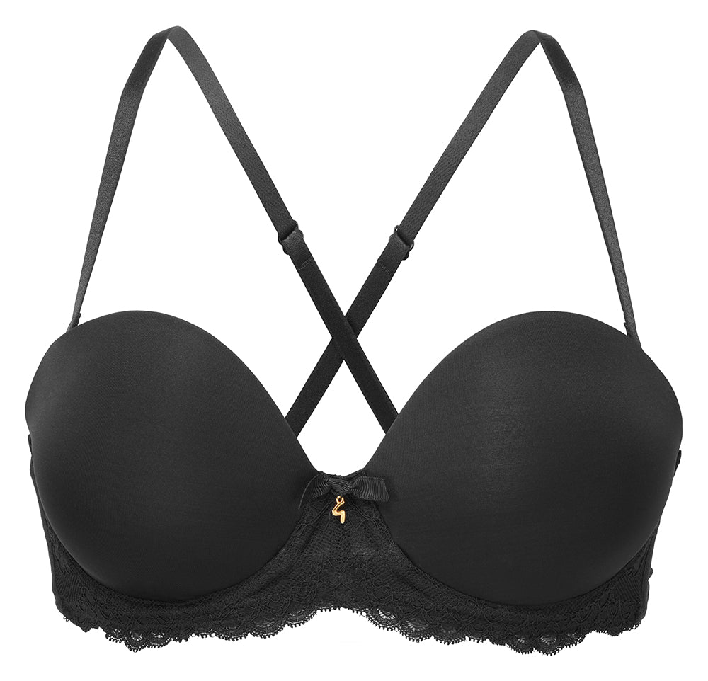 Gossard - Superboost Lace Strapless Bra Black