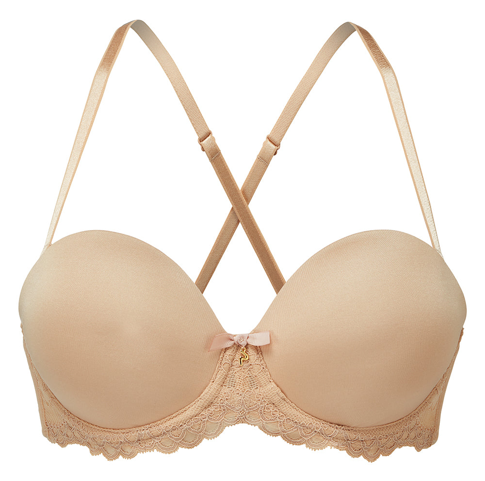 Gossard - Superboost Lace Strapless Bra Beige
