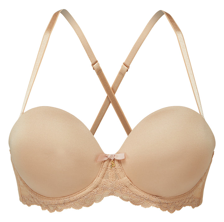 Gossard - Superboost Lace Strapless Bra Beige