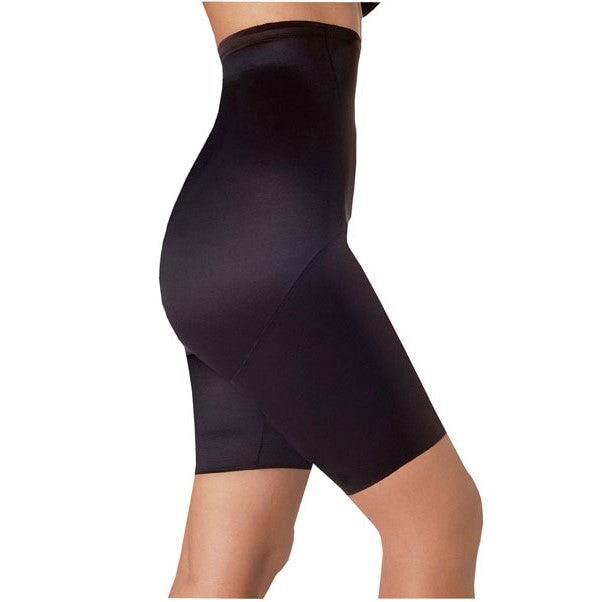 Naomi & Nicole Shapewear - Unbelievable Comfort Hi Waist Thigh Slimmer Black Shapewear Long Leg Naomi & Nicole Shapewear 