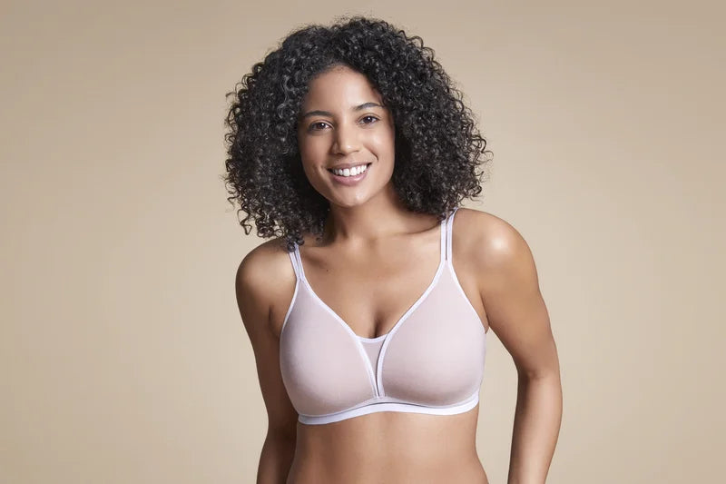 Royce - Posie Moulded T-shirt Bra Blush / Grey