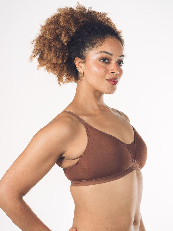 Royce - Posie Moulded T-Shirt Bra Mocha