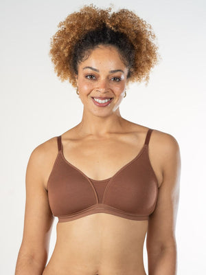 Royce - Posie Moulded T-Shirt Bra Mocha