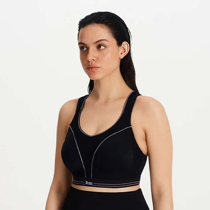 Shock Absorber - Ultimate Run Bra Black/Silver