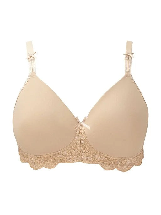 Royce - Georgia Padded T-Shirt Bra Beige