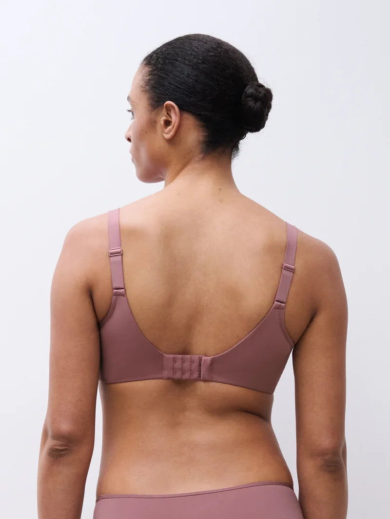 Chantelle - Floral Touch Very Covering Underwired Bra Rose Des Bois