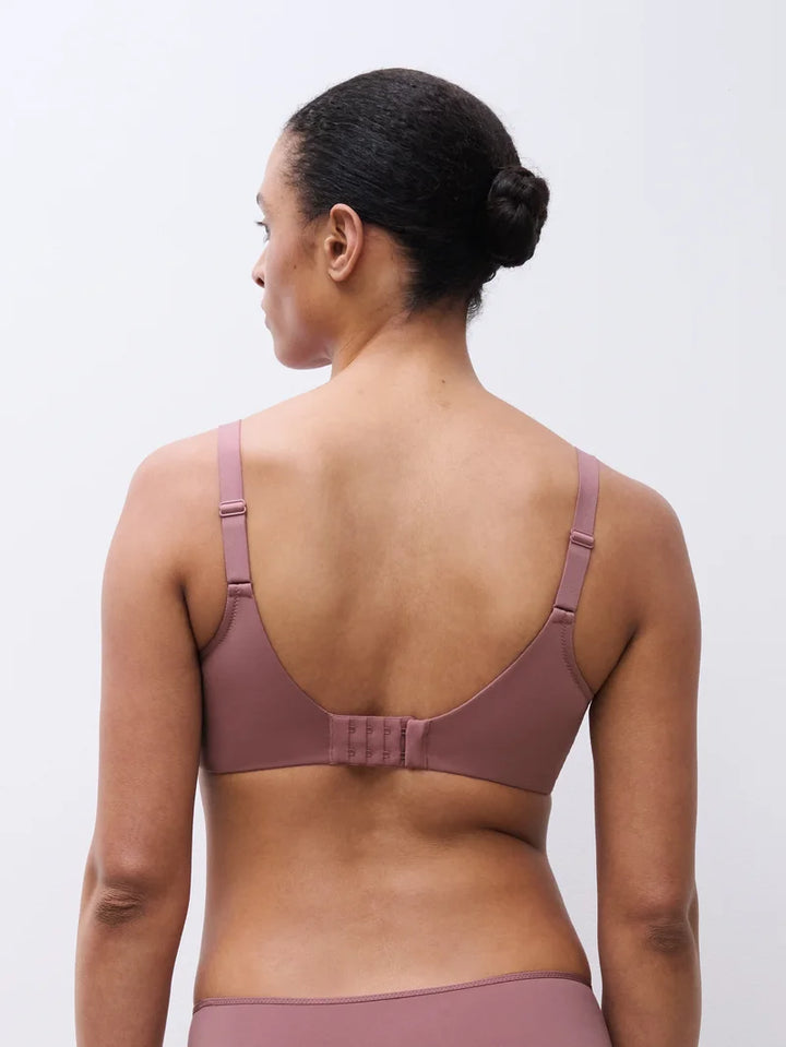 Chantelle - Floral Touch Very Covering Underwired Bra Rose Des Bois