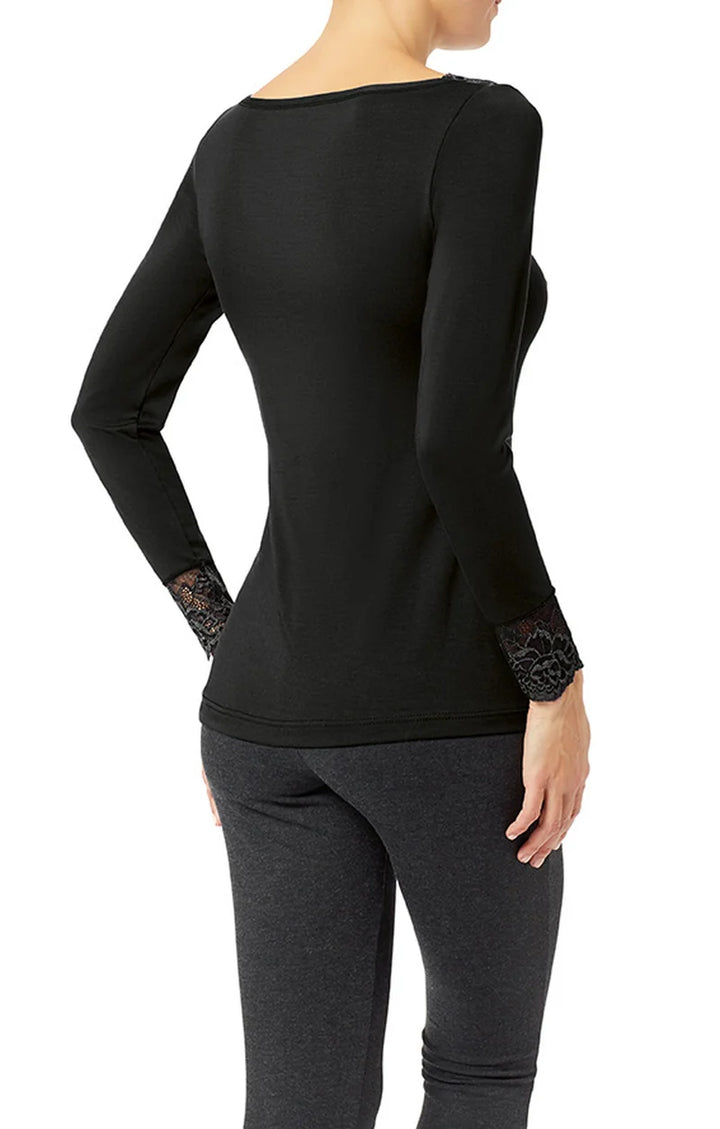 Janira - Greta Long Sleeved Sweater Black