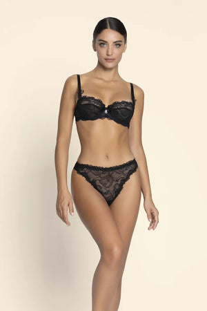 Lise Charmel - Soir De Venise Half Cup Bra Noir Diamant