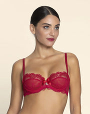 Lise Charmel - Soir De Venise Half Cup Bra Rouge Venise